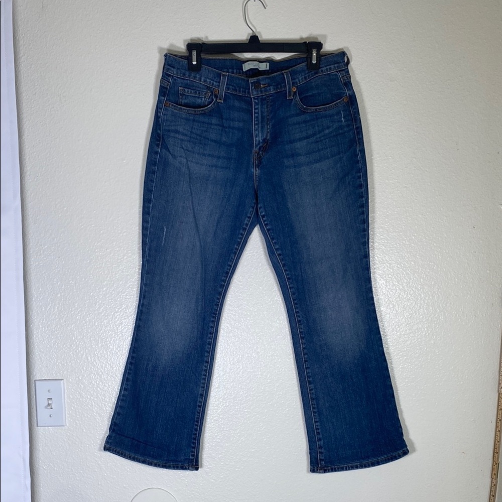 Levis 515 Jeans  Dark Blue Flare Jeans